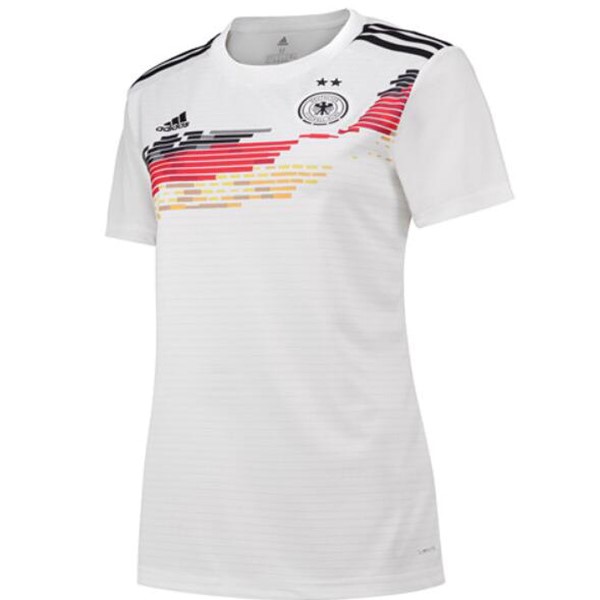 Camiseta Alemania 1ª Mujer 2019 Blanco
